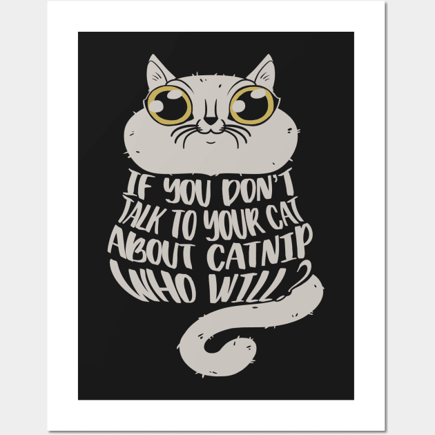 Cat problems Wall Art by Licunatt